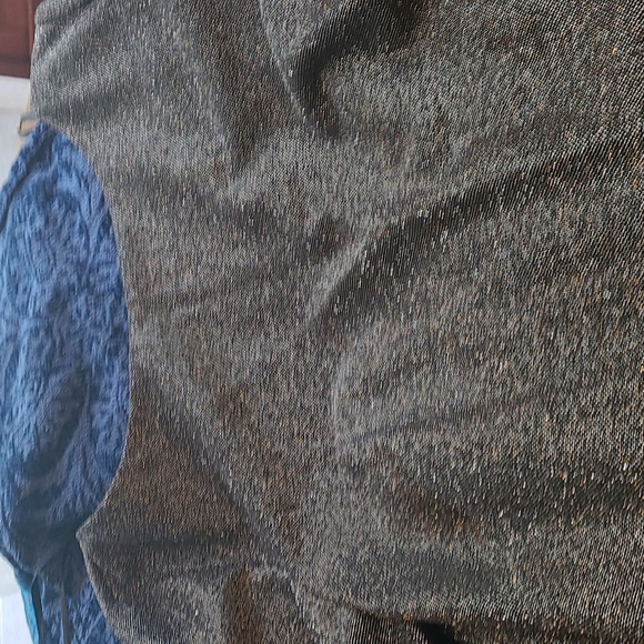 Daine Von Fursteinberg dress with jacket black with gold size 10 - Picture 3 of 4